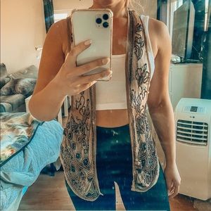 Free People Beaded Vest - Very Bohemian!!!
